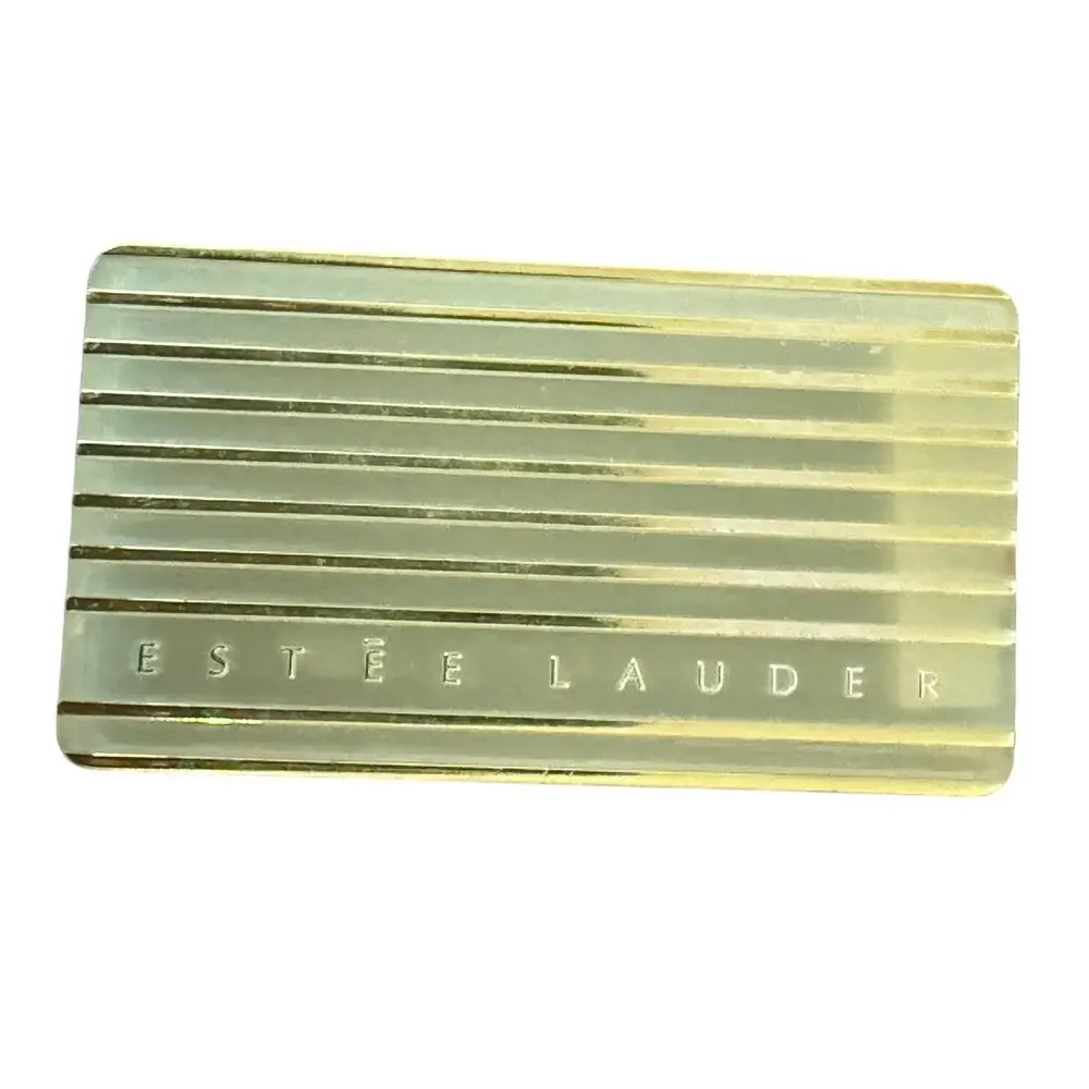 Vintage Estee Lauder Satin Eyeshadow Duo Golden Honey Midnight Bronze Eye Makeup